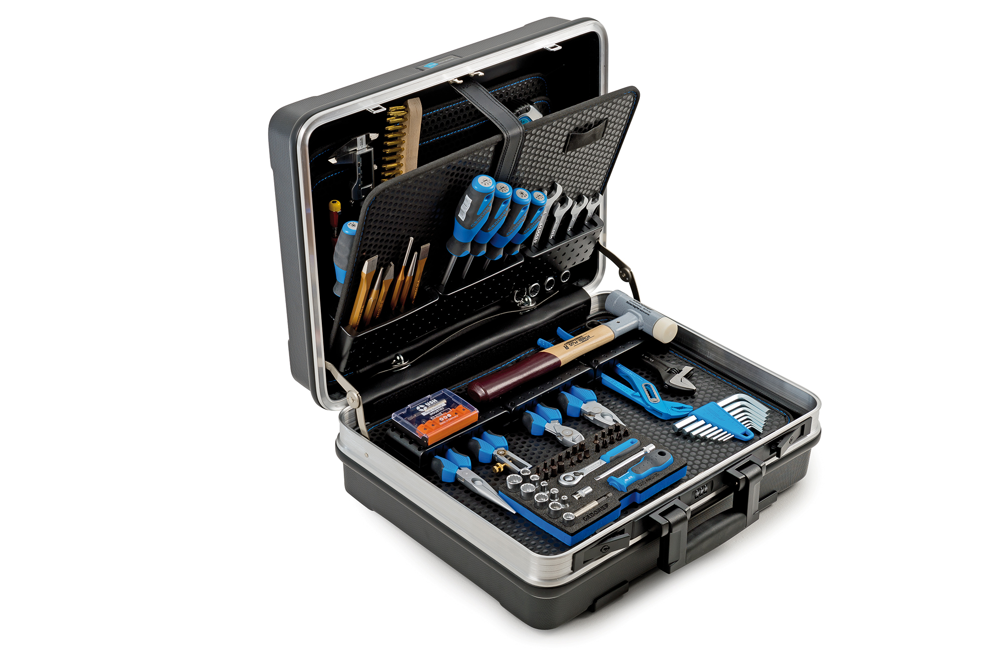 Gedore 8061390 S85-120.02M Set di avviamento "Meccanico" da 85 pezzi in valigetta