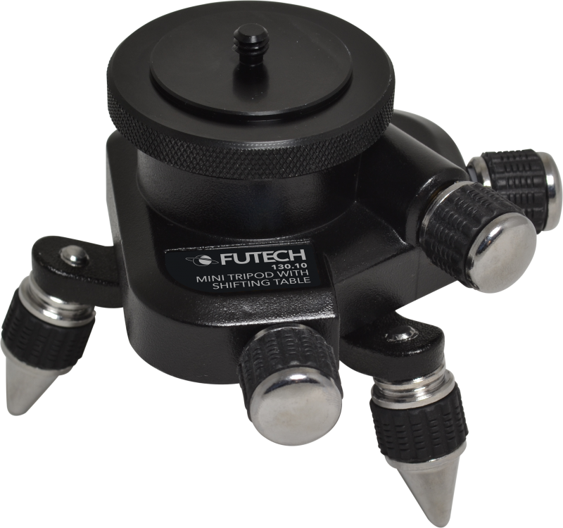 Futech 130.10 Mini treppiede con controllo a slitta per laser 3D Cross 1/4"