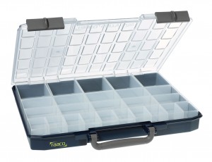 Raaco 136273 CarryLite con 25 vassoi per inserti 55 5x10-25/2