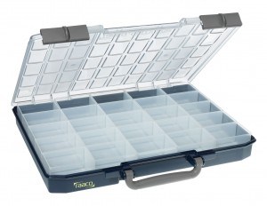 Raaco 136297 CarryLite con 25 vassoi per inserti 55 5x10-25/1