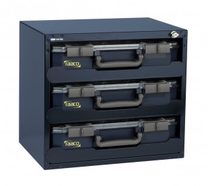 Raaco 136389 Cassetta di sicurezza incl. 3 x Carry-Lite 80-10