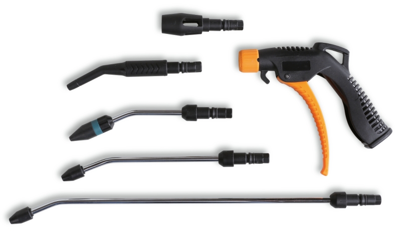 Beta 019490030 Pistola di soffiaggio progressiva, 5 ugelli 15 bar