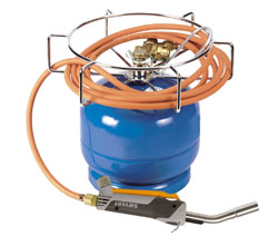 Sievert 334915 Set di installazione con bottiglia 2012 e bruciatore a ciclone 333501 PROMA