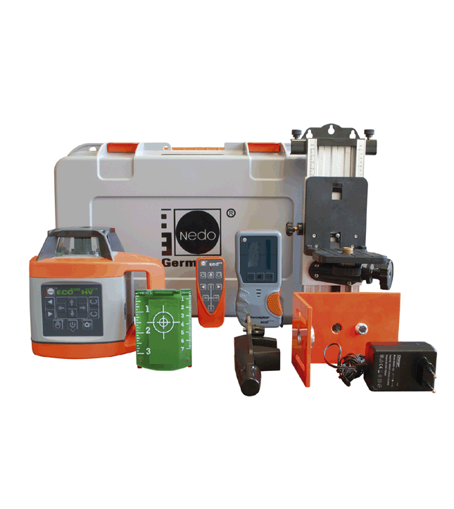 Nedo 471952 Nedo SIRIUS 1 HV verde Laser di finitura orizzontale/verticale + accessori!