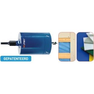 Rotec 529.1701 Trapano per tetti 170x150mm 4-6tpi incl. punta + adattatore 6kt