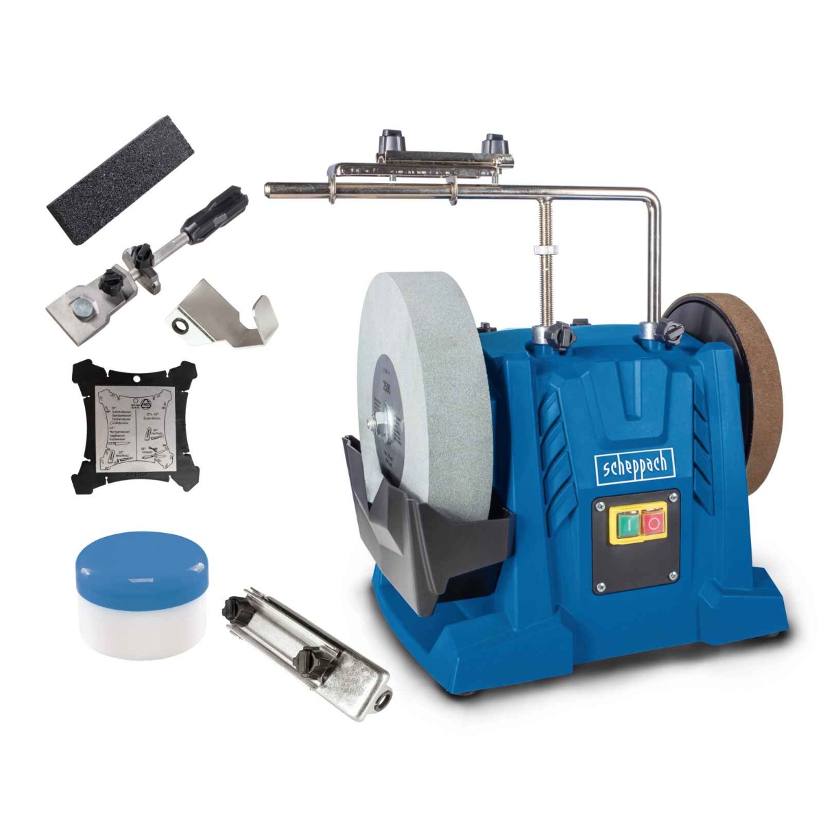 Scheppach 5903206903 Tiger 7000S Smerigliatrice a umido 10" + accessori