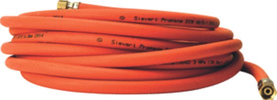 Sievert 770038 Tubo gas Ø 6,3 mm 3/8 "L fisso 10 metri per Promatic e PRO 88/86