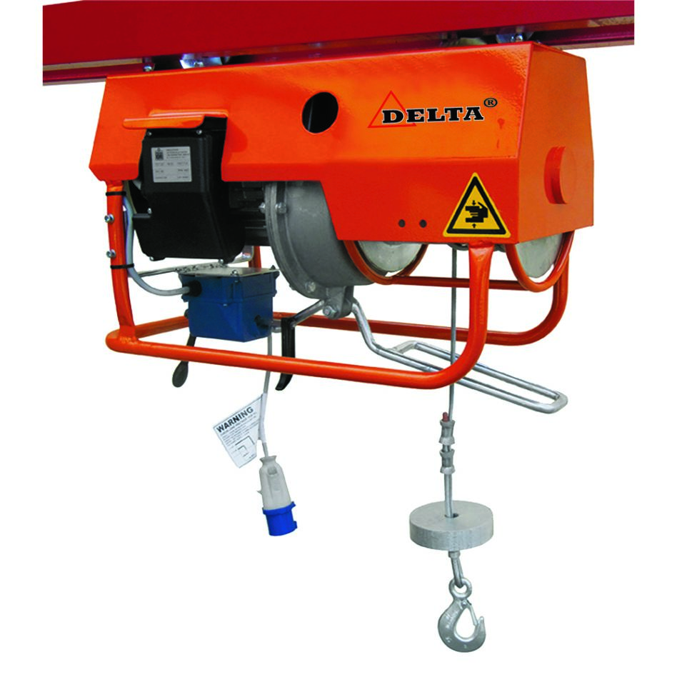 Delta DI.0.DM.300 Argano elettrico DM - 230V - 0,3 tonnellate - 23 metri