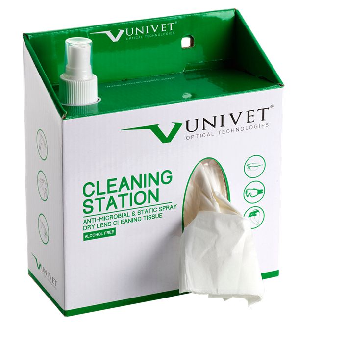 Univet 7.43.25.810.00 3QL002 Stazione di pulizia occhiali