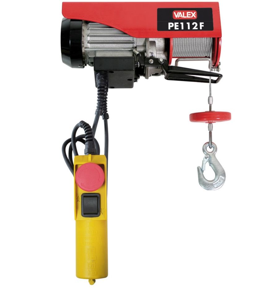 Valex V1655154 Paranco elettrico 50/100kg