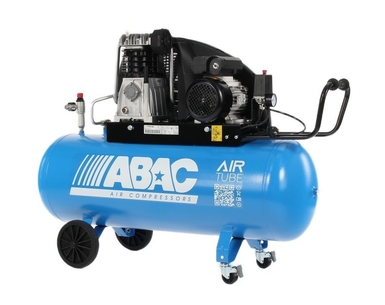 ABAC 4116028500 EXP A49B 150 CM3 Compressore mobile a pistoni 11 bar 3 hp 444 l/min 150 l