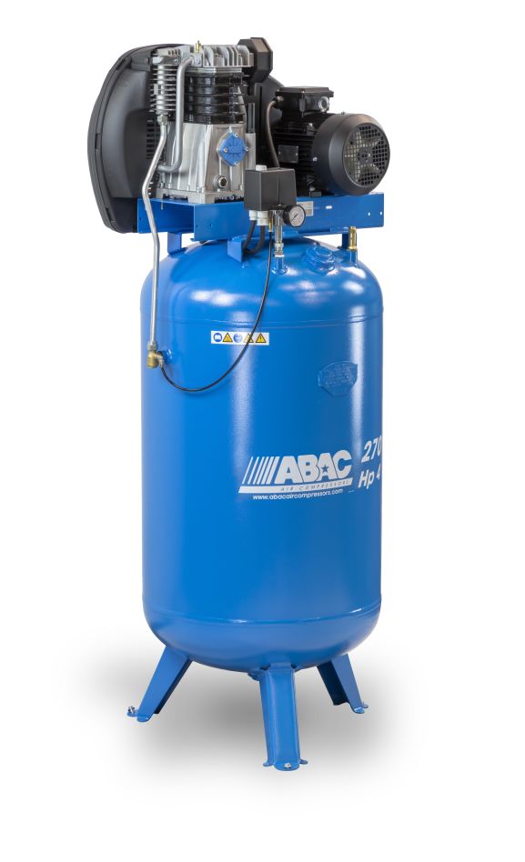 ABAC 4116028850 EXP A49B 270V FM3 Compressore verticale a pistoni 230V 11 bar 3 hp/2,2 kW 444 l/min 270 l
