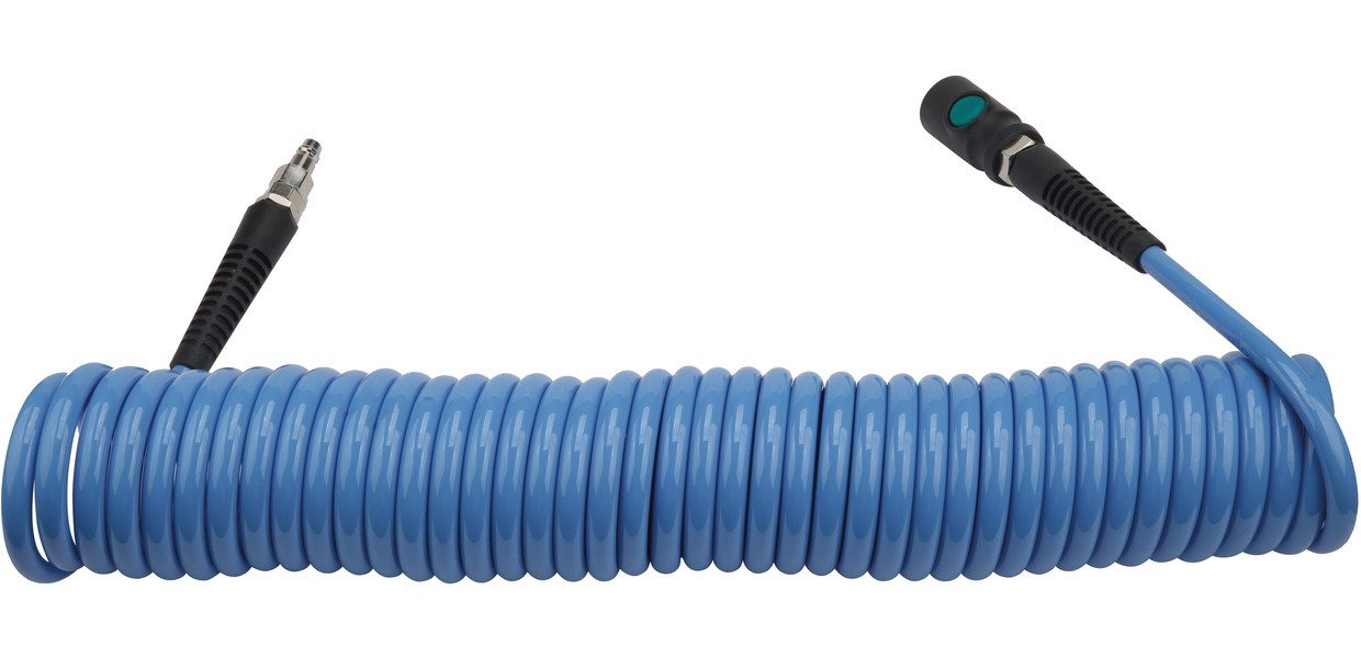 Aircraft 712105875 Tubo aria a spirale di qualit&agrave; PU8x12mm 10m incl. raccordo di sicurezza