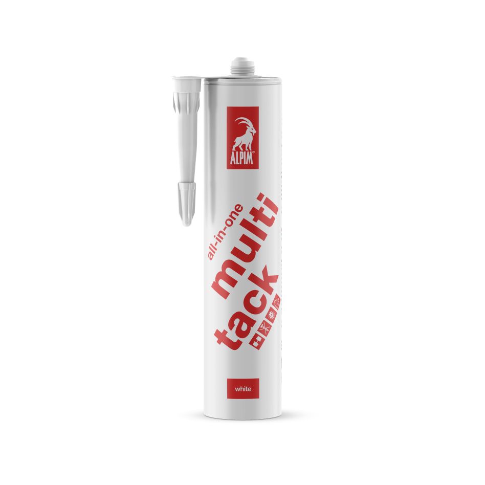 Alpim ALP002003 Kit colla multiuso Multi Tack "tutto in uno", universale, bianca, 290 ml