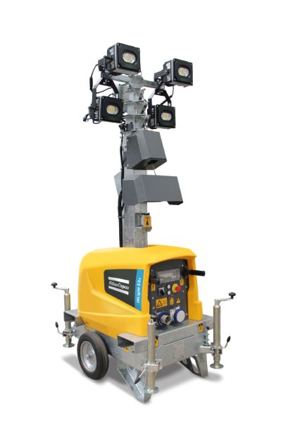 Atlas Copco 8170023558 HiLight E3+ Torre di illuminazione elettrica mobile 230V 3000 m&sup2;