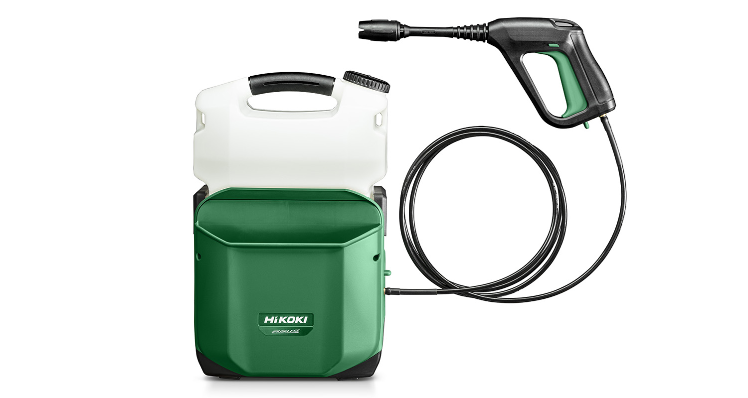 HiKOKI AW18DBLW4Z Idropulitrice Accu 20 bar 18V senza batterie e caricabatterie
