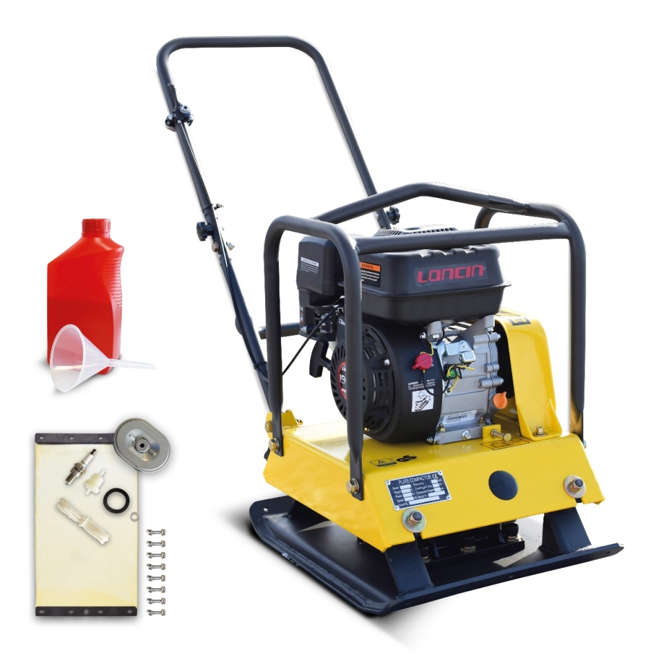 Bamato R-100 Piastra di vibrazione 550x440 mm 15 kN