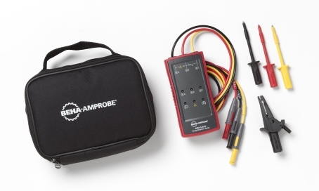 Beha-Amprobe 4375961 PRM-5-EUR Tester per la rotazione delle fasi, compresi i puntali di prova
