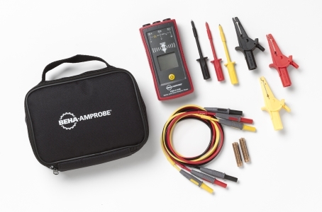 Beha-Amprobe 4633222 PRM-6-EUR Tester di rotazione del motore e delle fasi, inclusi i puntali di prova