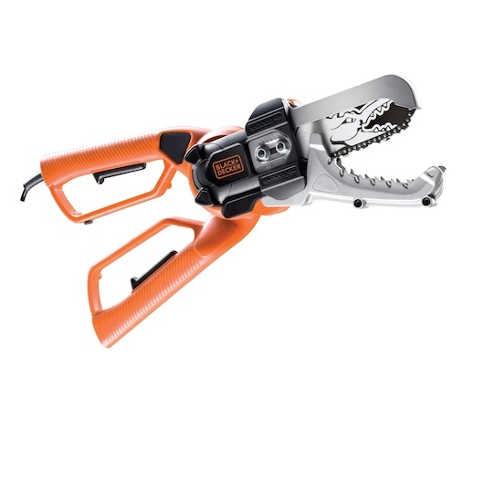 Black & Decker GK1000-QS Sega elettrica per potatura Alligator® da 550 Watt