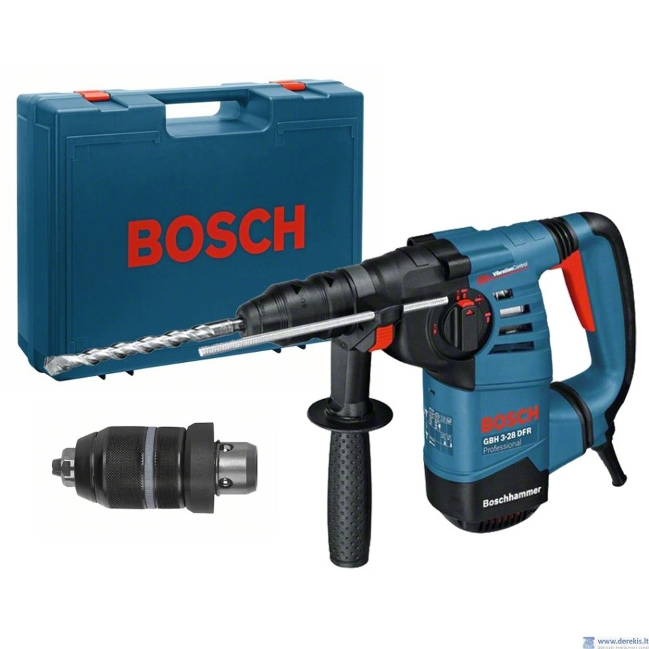 Bosch Professional 061124A000 GBH 3-28 DFR Martello perforatore