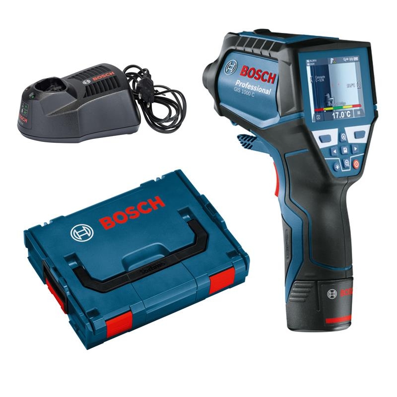 Bosch Professional 0601083301 GIS 1000 C Rivelatore termico professionale 10,8V 1,5Ah ioni di litio