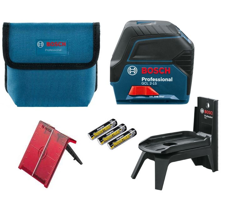 Bosch Professional 0601066E00 Laser di linea professionale GCL 2-15