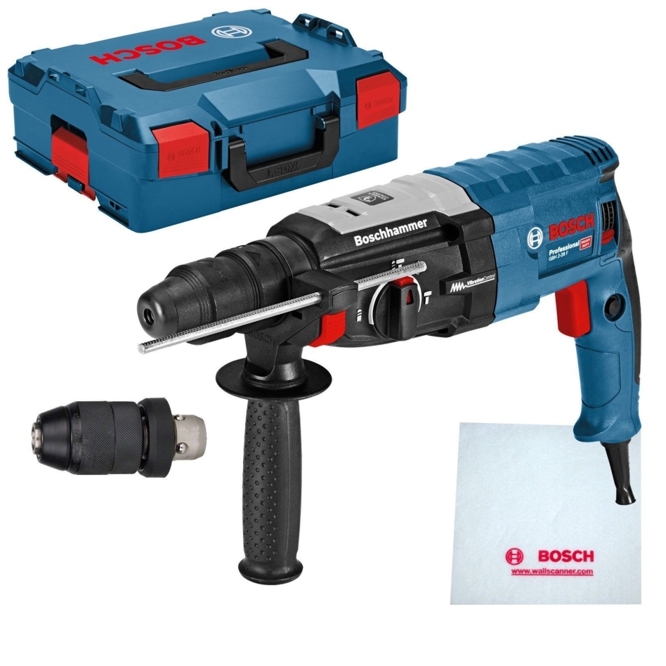 Bosch Professional 0611267601 GBH2-28F Martello perforatore 3,2J 880w in L-Boxx