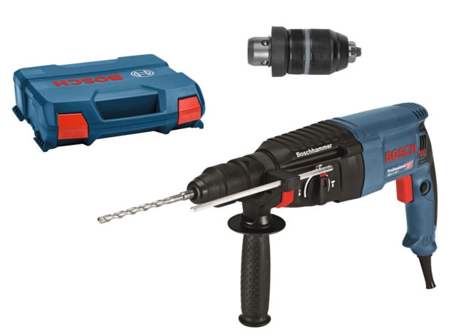 Bosch Professional 06112A4000 GBH 2-26 F Martello combinato SDS-plus Incluso mandrino autoserrante in valigetta