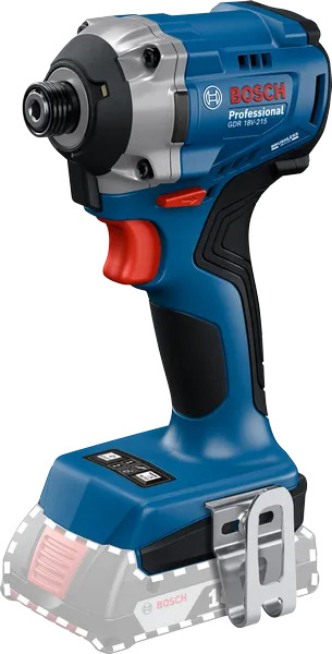 Bosch Professional 06019N2020 Avvitatore a percussione a batteria GDR 18V-215 senza batteria e caricabatterie