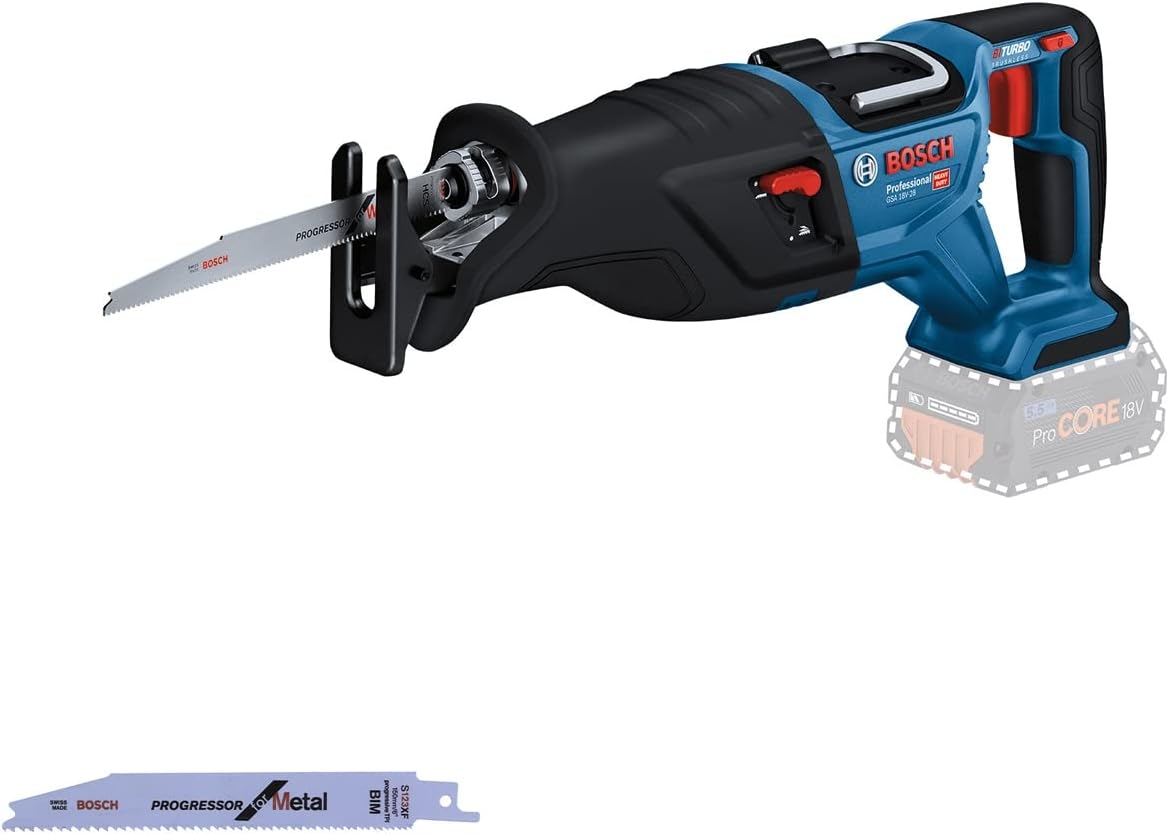Bosch Professional 06016C0000 GSA 18V-28 Accurecipro 18 volt Batterie e caricabatterie esclusi