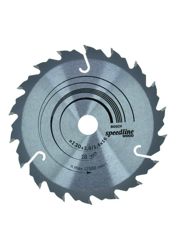 Bosch Professional Accessori 2608640775 Lama circolare 130 x 16 x 18T Speedline Wood
