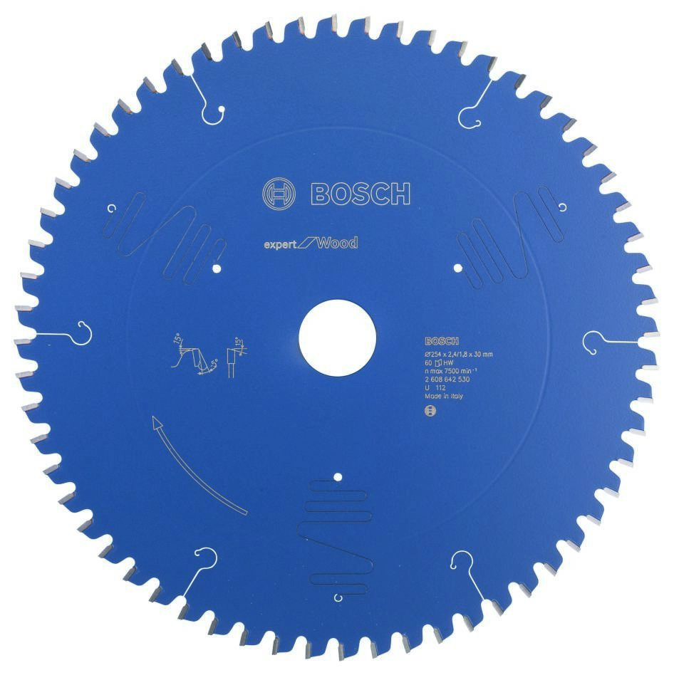 Bosch Professional Accessori 2608642530 Lama circolare in metallo duro Expert per legno 254 x 30 x 60T