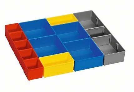 Bosch Professional Accessori 1600A001S5 i-BOXX 53 set di scatole da incasso 12 pezzi