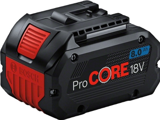 Bosch Professional Accessori 1600A016GK ProCORE18V 8,0 Ah Batteria professionale 18V 8,0Ah Li-Ion