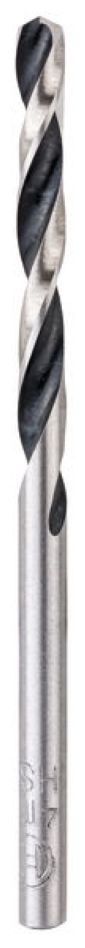 Bosch Professional Accessori 2608577838 Metallo HSS Punta a spirale 4 x 43 x 75 mm, codolo CYL 2ST