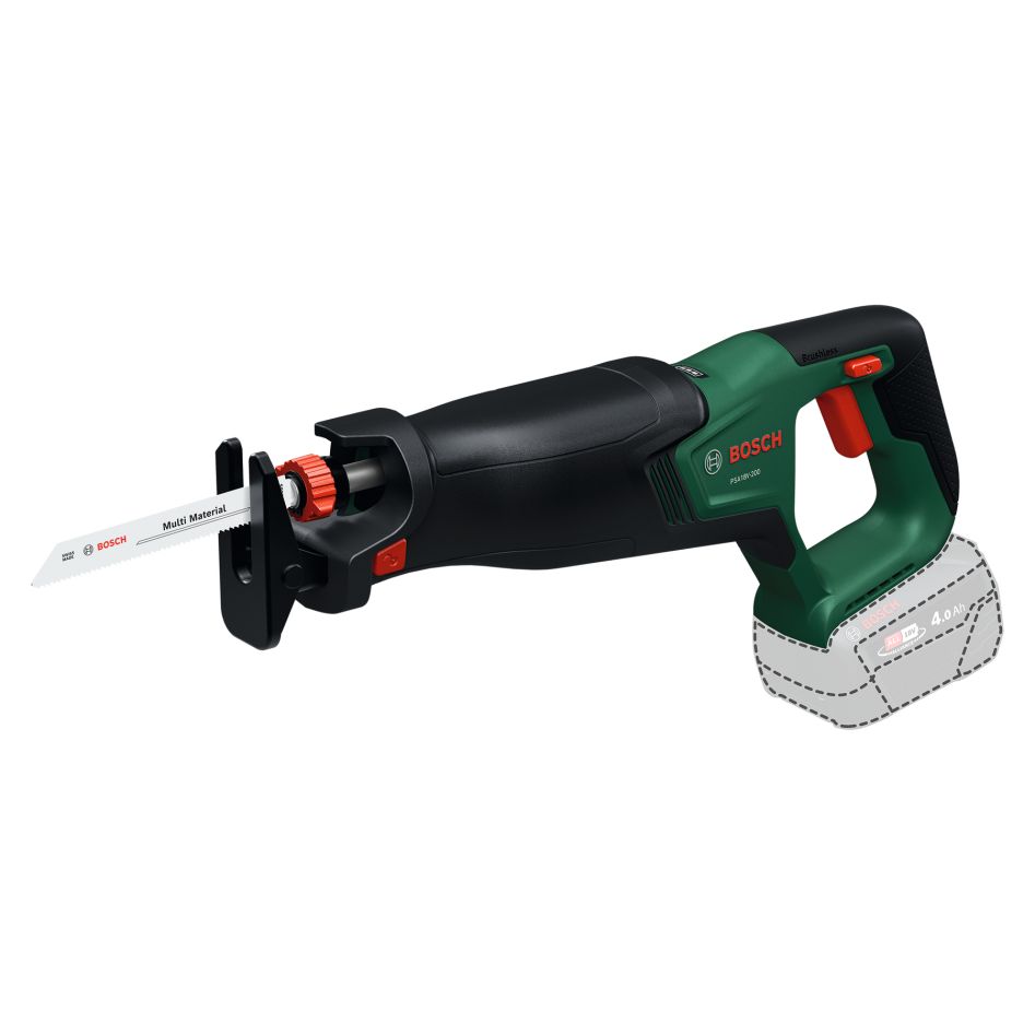 Bosch DIY 06033E8000 Sega a batteria PSA18V-200, senza batteria e caricabatterie, in scatola