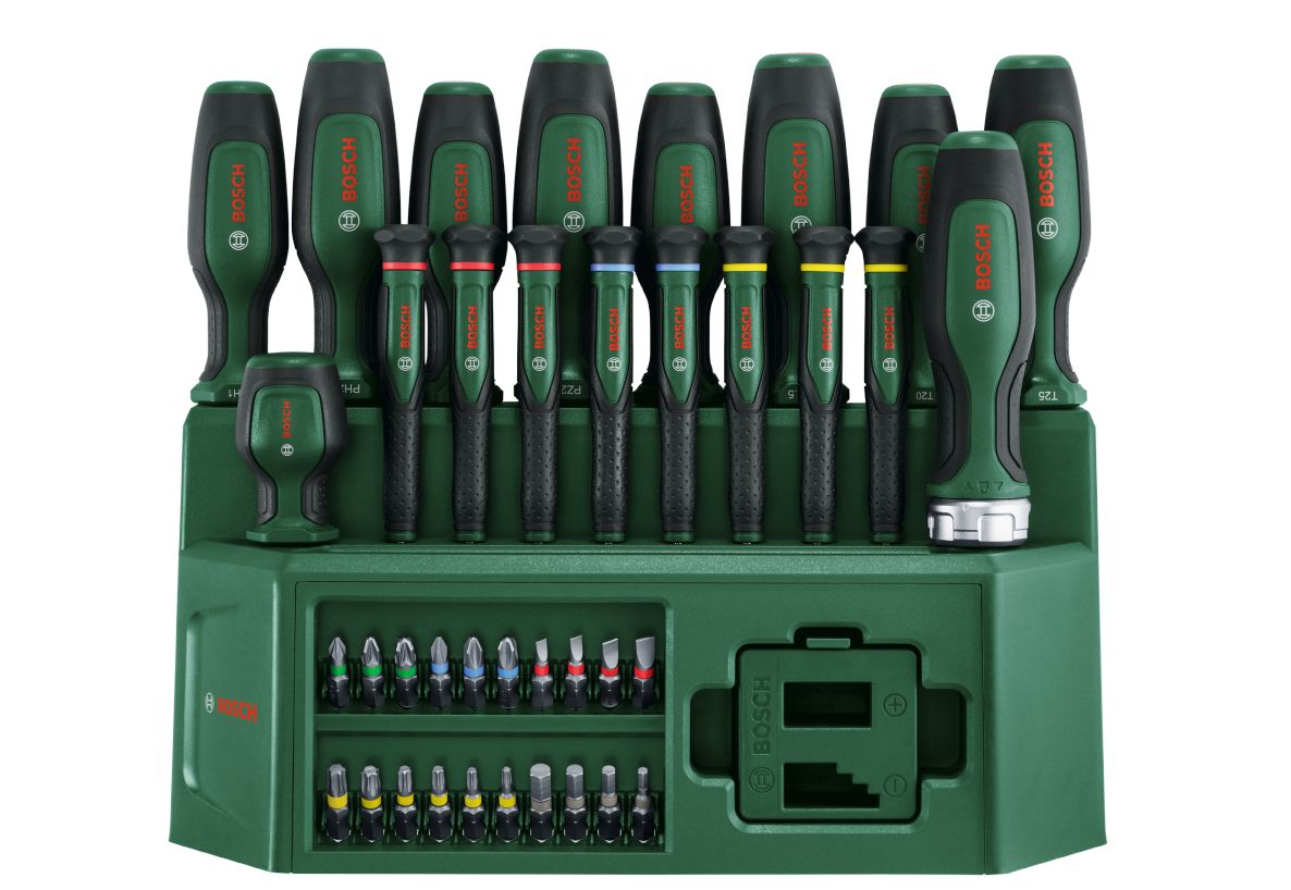 Bosch DIY Accessori 1600A02Z9L Set di cacciaviti 39 pezzi misto