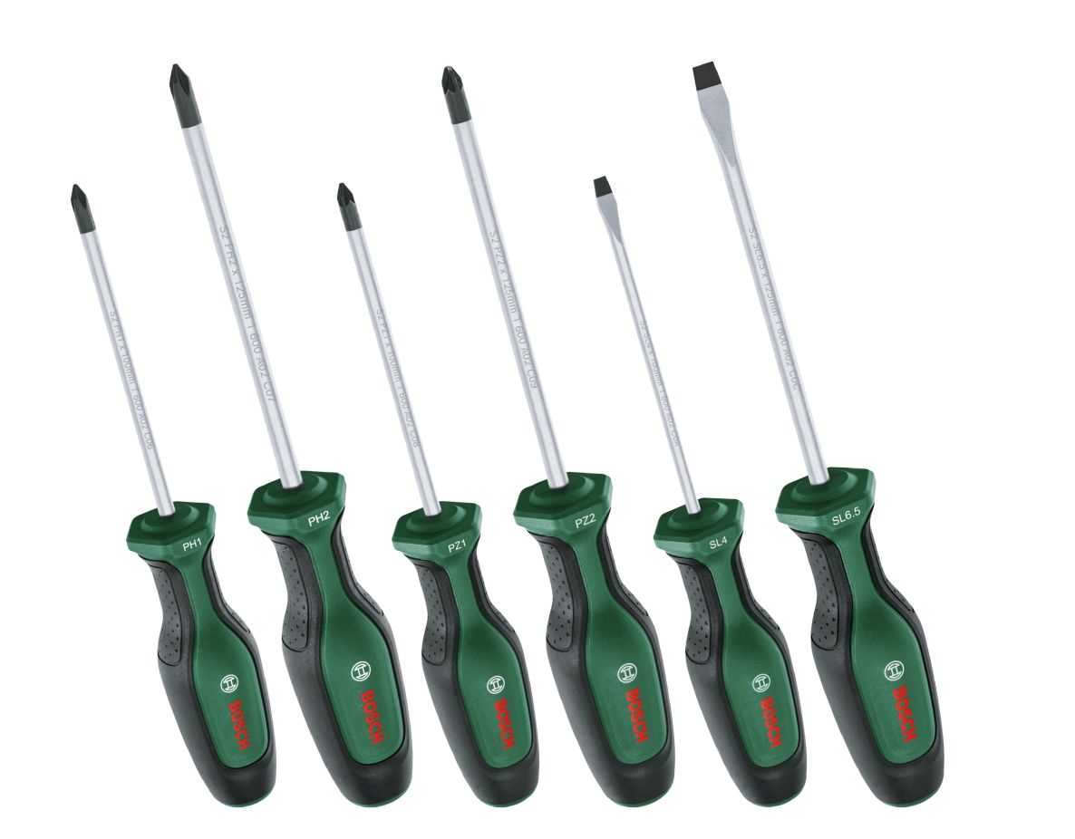 Bosch DIY Accessori 1600A02BX7 Set di cacciaviti da 6 pezzi