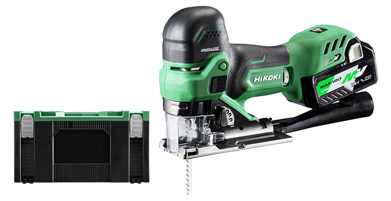 HiKOKI CJ36DBWRZ Seghetto alternativo 36V 2,5Ah Li-Ion in valigetta HSC III