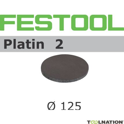 Festool Accessori 492373 Dischi abrasivi Platin STF D125/0 S400 PL2/15 - 1