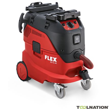 Flex-tools 444170 VCE44M AC Aspiratore di sicurezza con pulizia automatica del filtro, 42 L, classe M - 2