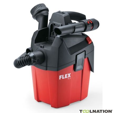 Flex-tools 481491 VC 6 L MC 18.0 Aspirapolvere a batteria 18V senza batterie e caricabatterie - 1