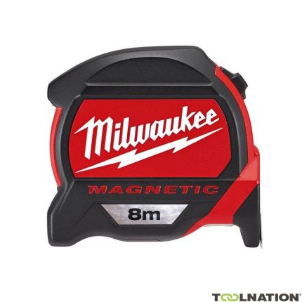 Milwaukee Accessori 4932464600 Metro a nastro Magnetic GEN III 8 mtr. - 1