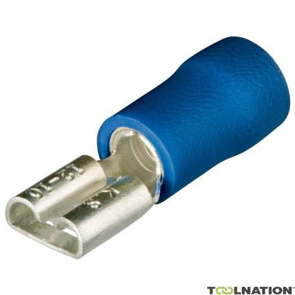 Knipex 9799030 Manicotti a passo piatto 100 pz. cavo 1,5-2,5 mm2 (blu) - 1