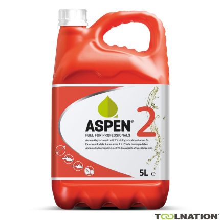 Aspen ASPEN2 Miscela di benzina pronta all'uso 5 litri per motori a due tempi - 1