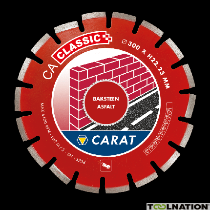 Carat CAC3002000 Lama diamantata BAKSTEEN / ASFALT CA CLASSIC 300x20,0MM - 1