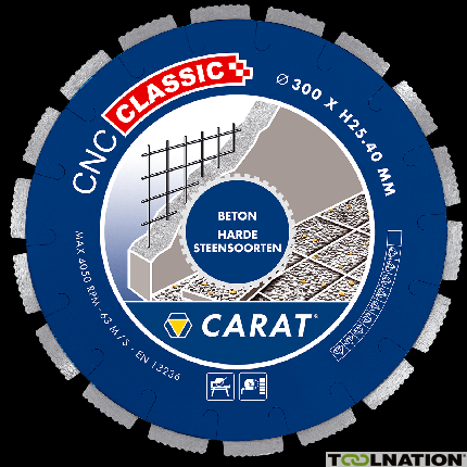 Carat CNCC300400 Lama diamantata BETON CNC CLASSIC 300x25,4MM - 1