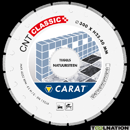 Carat CNTC250400 Diamanttrennscheibe NATURSTEIN CNT CLASSIC 250x25,4MM - 1