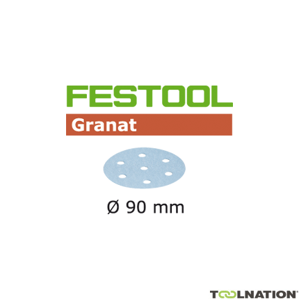 Festool Accessori 497367 Dischi abrasivi STF D90/6 P120 GR/100 - 1